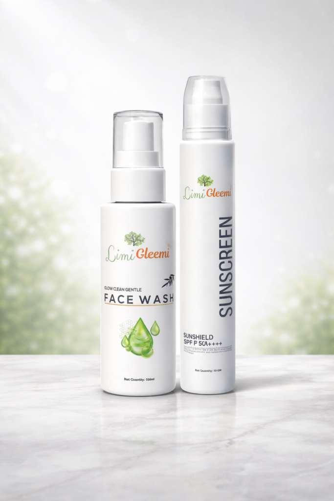 Daily Skincare Combo (Face Wash 100 ml + Sunscreen 50 gm) 2